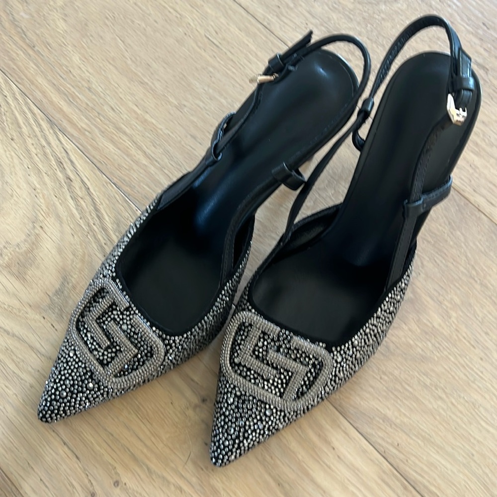 Black heels
